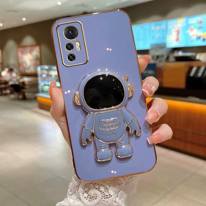 Husa de Protectie 2 in 1, Flippy, Husa de Protectie pentru Honor Magic 6 Pro, Model Astronaut cu Suport, din TPU, Albastru [3]