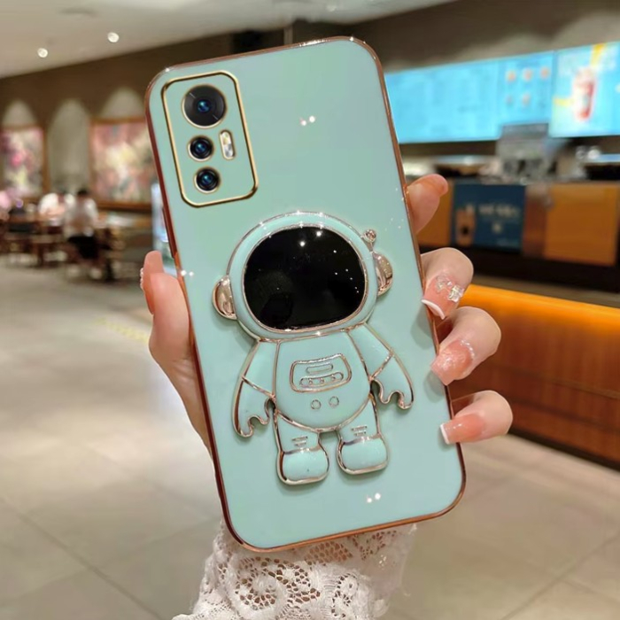 Husa de Protectie 2 in 1, Flippy, Husa de Protectie pentru Honor Magic 6 Pro, Model Astronaut cu Suport, din TPU, Verde [3]