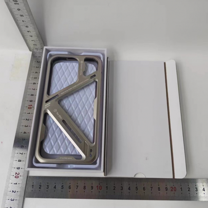 *LICHIDARE STOC* Husa de Protectie Armor Metal Compatibila cu iPhone 15 Pro Max, Flippy, Antizgariere, Antisoc, Protectie Supraincalzire, Gri Metalizat [10]