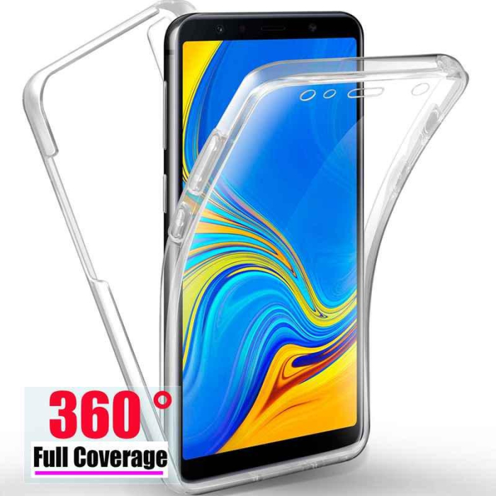Husa de protectie Flippy 360 grade, PC+TPU+Folie policarbonat, pentru Samsung Galaxy S23 , Transparent [3]