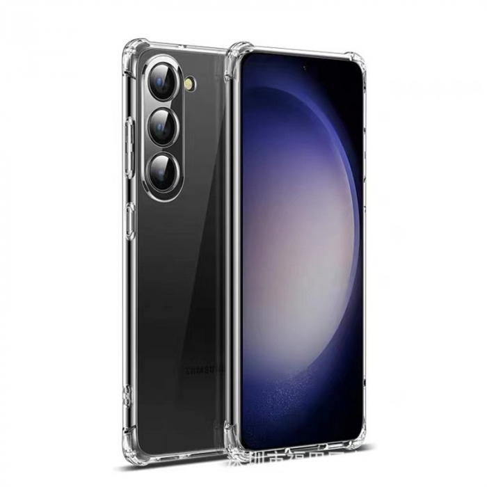 Husa de protectie Flippy, Airbag Shock Absorption, TPU, pentru Samsung Galaxy S23 Ultra , Transparent [1]