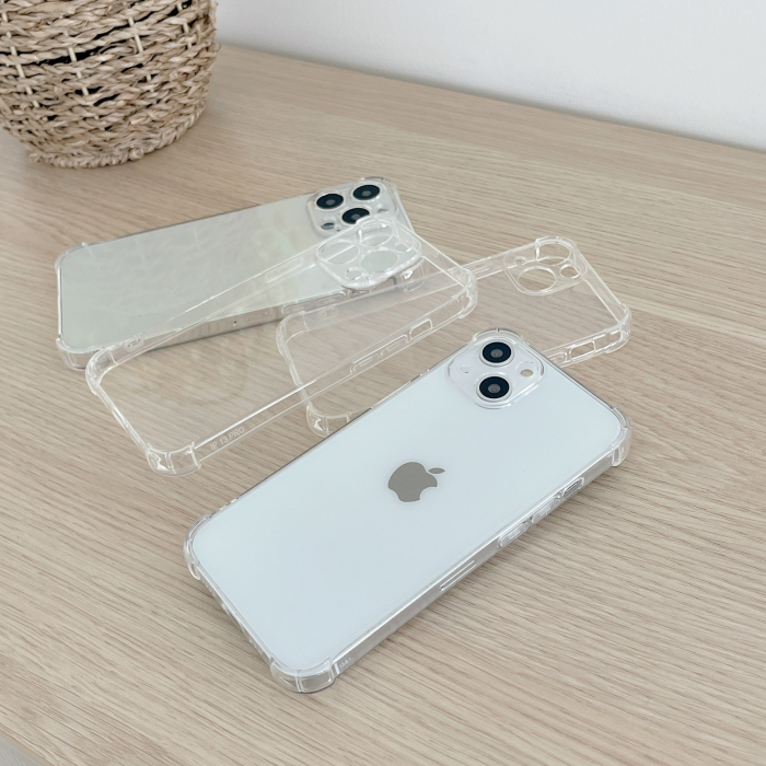 Husa de protectie Flippy compatibila cu Apple iPhone 13 Mini Tpu Antisoc 1.5 mm Transparent [6]