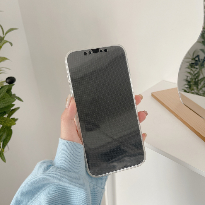 Husa de protectie Flippy compatibila cu Apple iPhone 13 Pro Max Full Tpu 360 Transparent [7]