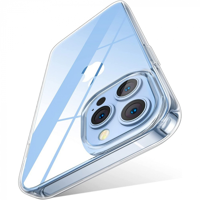 Husa de protectie Flippy compatibila cu Apple iPhone 13 Pro Tpu Transparent [6]