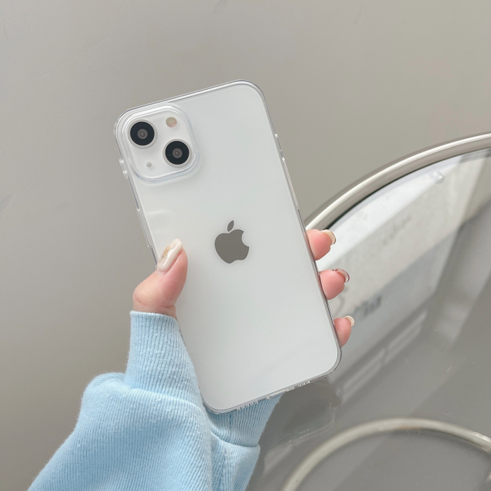 Husa de protectie Flippy compatibila cu Apple iPhone 13 Tpu Transparent [2]