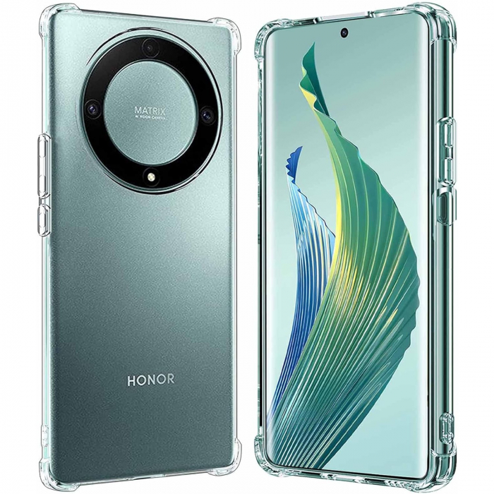 Husa de Protectie, Flippy, Compatibila cu Honor 90 Lite, TPU Antisoc, Protectie Colturi, 1.5 mm Transparent [1]
