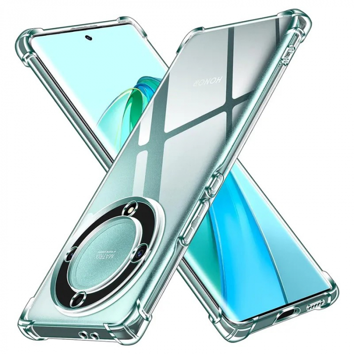 Husa de Protectie, Flippy, Compatibila cu Honor 90 Lite, TPU Antisoc, Protectie Colturi, 1.5 mm Transparent [3]