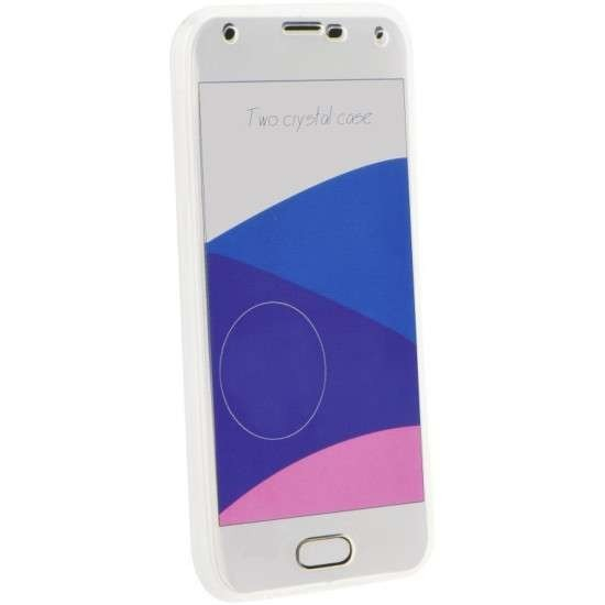 Husa de protectie Flippy compatibila cu Samsung A21S Full Tpu 360 Transparent [4]