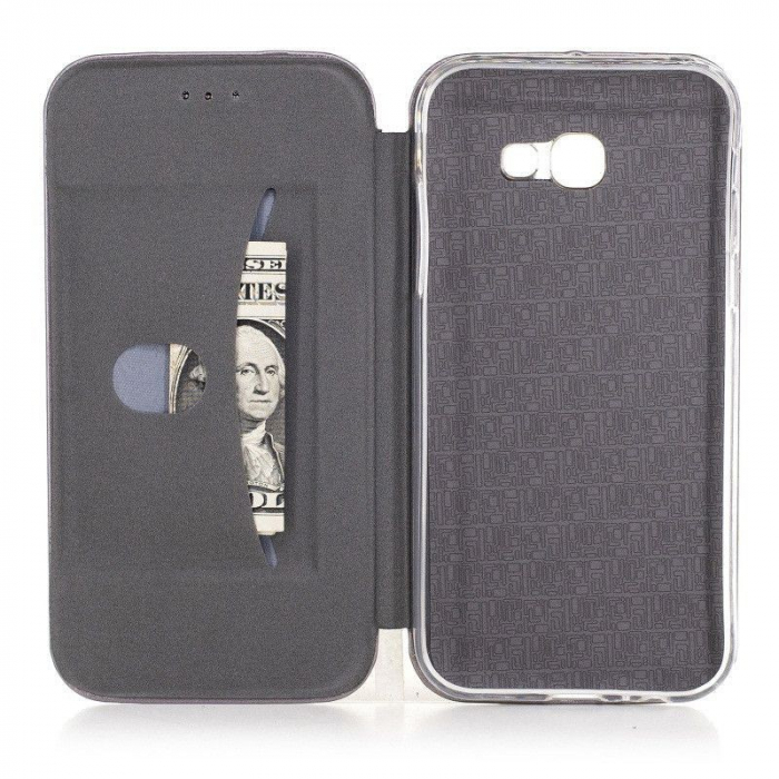 Husa de protectie Flippy compatibila cu Samsung Galaxy A3 2017 Magnet Book Case Rosu [4]