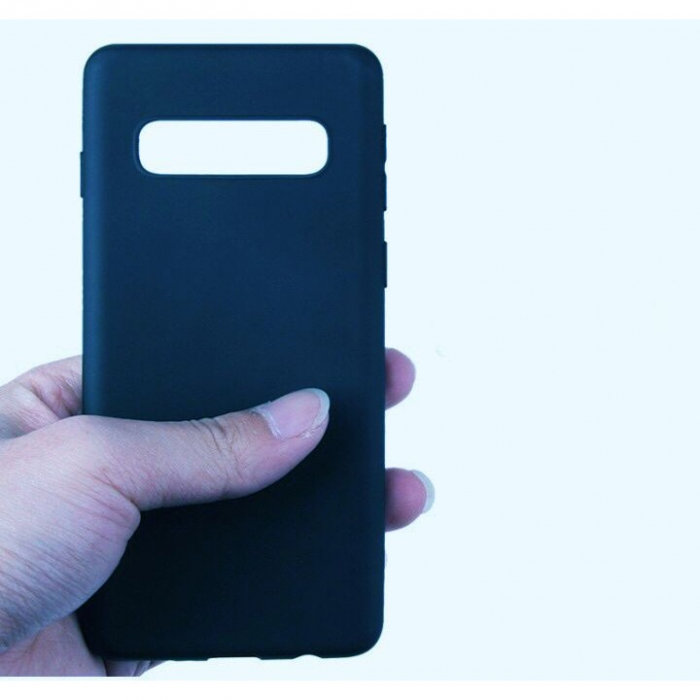 Husa de protectie Flippy compatibila cu Samsung Galaxy S10 Plus Matte Tpu Albastru inchis [3]