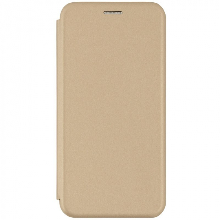 Husa de protectie Flippy compatibila cu Samsung Galaxy S21 5G Magnet Book Case Auriu [1]