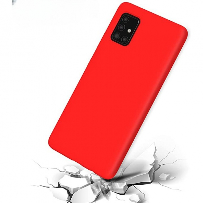 Husa de protectie Flippy compatibila cu Samsung Galaxy S21 5G Matte Tpu Rosu [4]