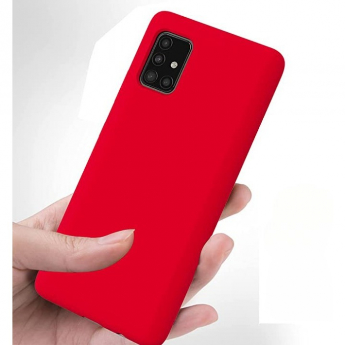 Husa de protectie Flippy compatibila cu Samsung Galaxy S21 5G Matte Tpu Rosu [3]
