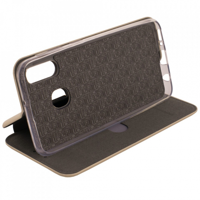 Husa de protectie Flippy compatibila cu Samsung Galaxy S9 Magnet Book Case Auriu [8]