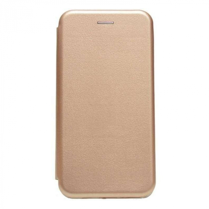 Husa de protectie Flippy compatibila cu Samsung Galaxy S9 Magnet Book Case Auriu [1]