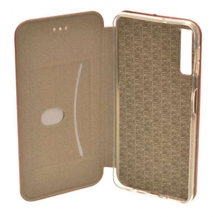 Husa de protectie Flippy compatibila cu Samsung Galaxy S9 Magnet Book Case Auriu [5]