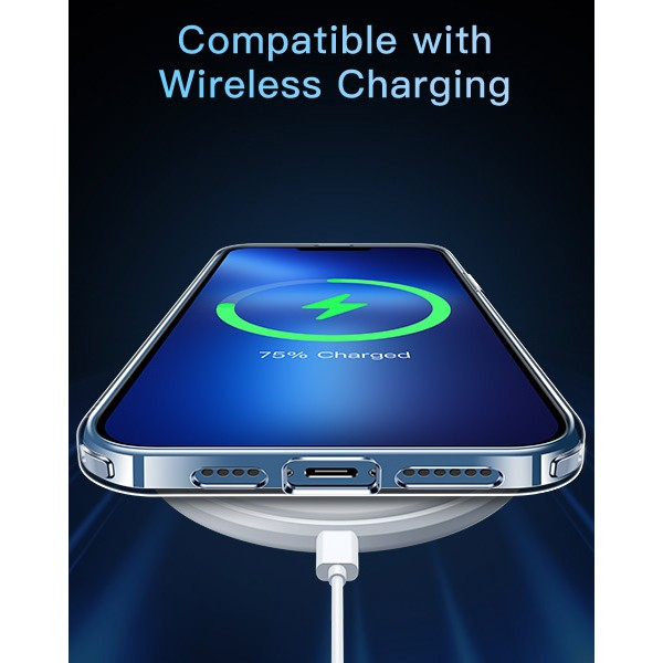 Husa de Protectie, Flippy, pentru Apple iPhone 16 Plus, MagSafe, TPU, Antisoc, Rezistenta la Impact, Protectie Camera, Transparent [8]