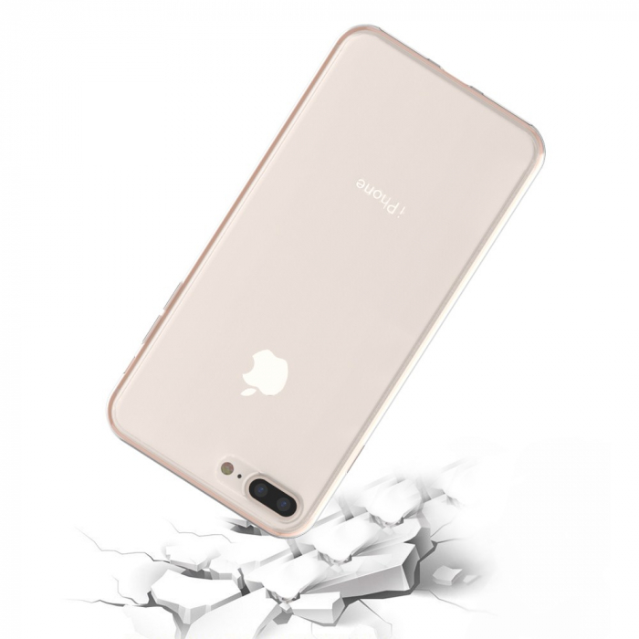 Husa de protectie Flippy® pentru Apple iPhone 7 Plus Full Tpu 360 V2 Transparent [4]