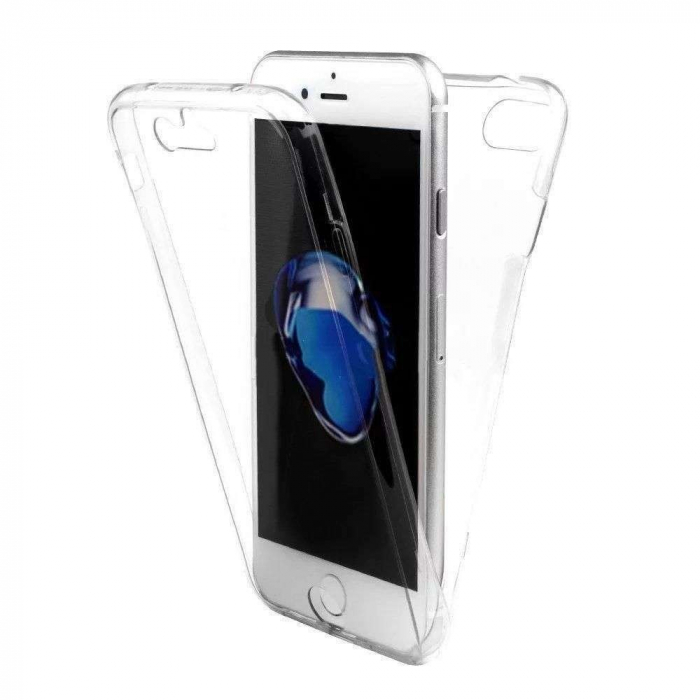 Husa de protectie Flippy® pentru Apple iPhone 8 Full Tpu 360 V2 Transparent [3]