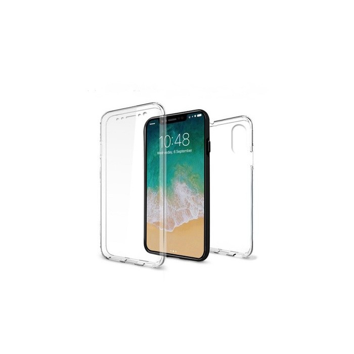 Husa de protectie Flippy® pentru Apple iPhone X Full Tpu 360 V2 Transparent [2]