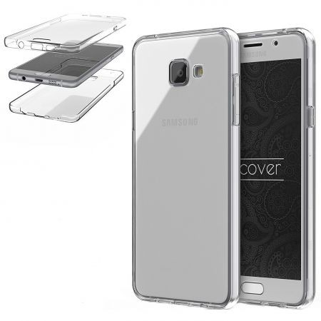 Husa de protectie Flippy® pentru Samsung A7 2016 Full Tpu 360 V2 Transparent [3]
