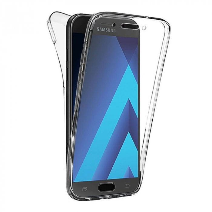 Husa de protectie Flippy® pentru Samsung A7 2017 Full Tpu 360 V2 Transparent [4]