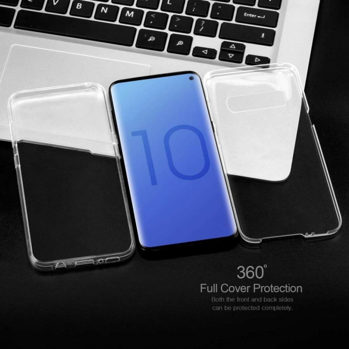 Husa de protectie Flippy® pentru Samsung Galaxy S10 Full Tpu 360, Transparent [4]