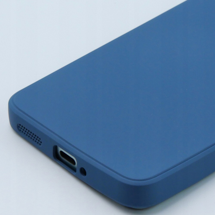 Husa de Protectie, Flippy, pentru Xiaomi Redmi 13T, Liquid Silicone, cu Microfibra pe Interior, Protectie Antisoc, Compatibil Incarcare Wireless, Albastru [3]