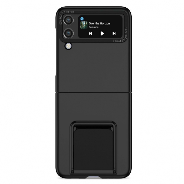 Husa de protectie Flippy, Pliere Tridimensionala, Multifunctionala, PC, pentru Samsung Galaxy Z Flip 5, Negru [1]
