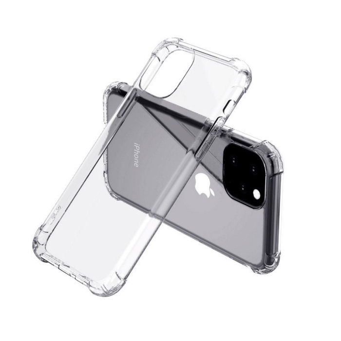 Husa de protectie Flippy, TPU, pentru Apple iPhone 13 Pro Max 6.7 inch, Antisoc, Protectie colturi, Rezistenta la impact, Transparenta [7]