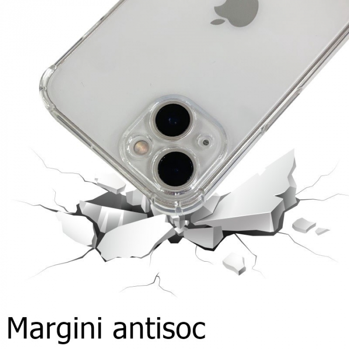 Husa de protectie Flippy, TPU, pentru Apple iPhone 15 Plus , Antisoc, Protectie colturi, Rezistenta la impact, Transparenta [4]