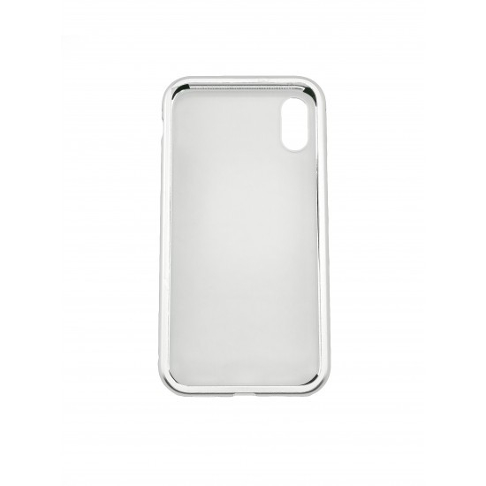 Husa de protectie Magnetic 360 pentru Apple iPhone X, Argintiu [3]