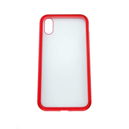 Husa de protectie Magnetic 360 pentru Apple iPhone XS Max, Rosu [1]