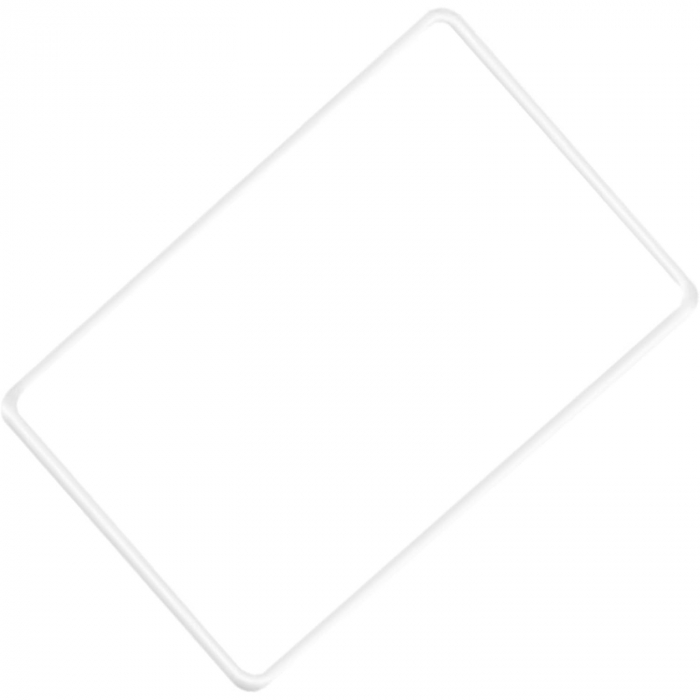 Husa de Protectie Margini Ecran Frontal Tesla, Flipp, Compatibil cu Tesla Model 3/Y, din TPE, Alb [2]