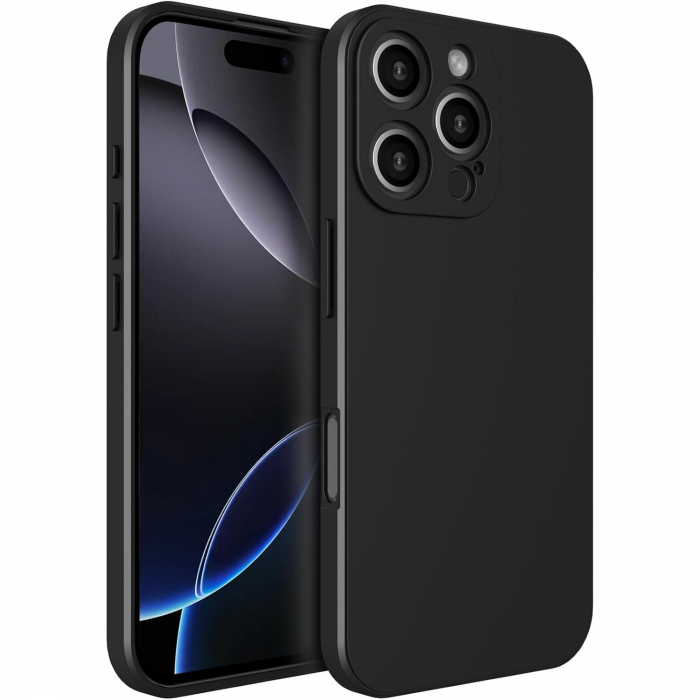 Husa de Protectie Matte TPU, Flippy, pentru OnePlus Nord3, Protectie Camera, Antisoc, Antizgariere, Antialunecare, Acoperire Completa, Negru [6]