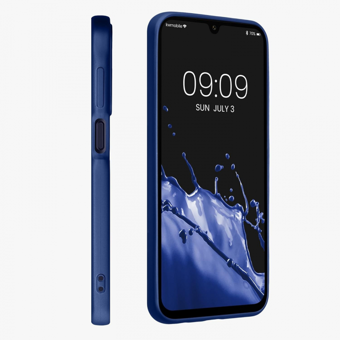 Husa de Protectie Matte TPU, Flippy, pentru Samsung Galaxy A35 5G, Protectie Camera, Antisoc, Antizgariere, Antialunecare, Acoperire Completa, Albastru [5]