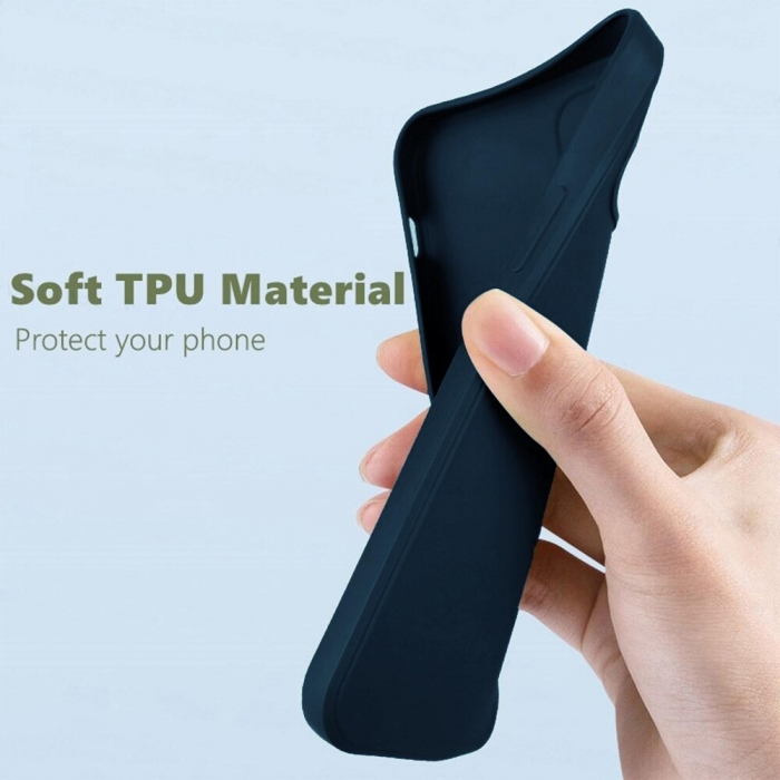 Husa de Protectie Matte TPU, Flippy, pentru Samsung Galaxy A35 5G, Protectie Camera, Antisoc, Antizgariere, Antialunecare, Acoperire Completa, Albastru [6]