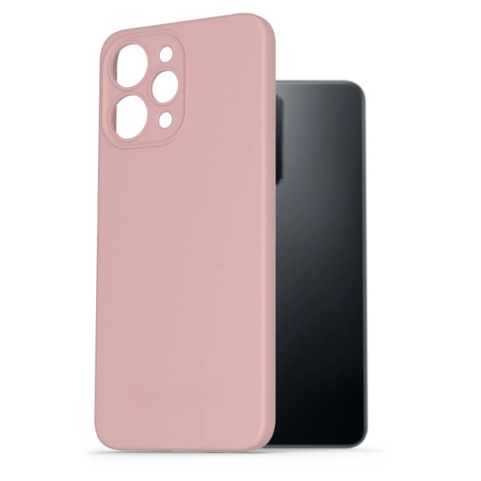 Husa de Protectie Matte TPU, Flippy, pentru Xiaomi Redmi 12 Pro, Protectie Camera, Antisoc, Antizgariere, Antialunecare, Acoperire Completa, Roz [1]