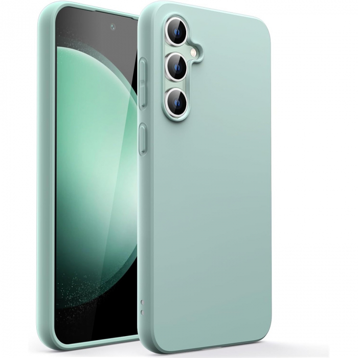 Husa de Protectie Matte TPU, Flippy, pentru Xiaomi Redmi 13C, Protectie Camera, Antisoc, Antizgariere, Antialunecare, Acoperire Completa, Verde [4]