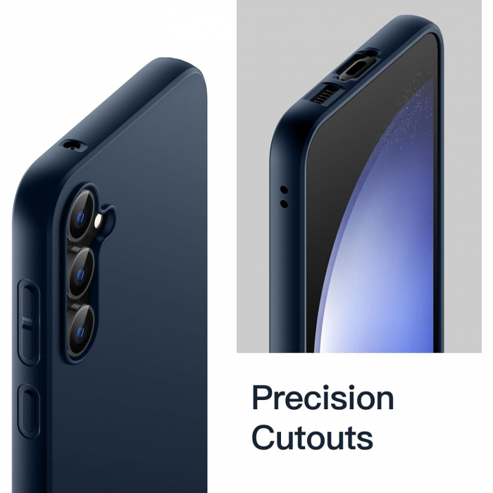 Husa de Protectie Matte TPU, Flippy, pentru Xiaomi Redmi Note 12 5G, Protectie Camera, Antisoc, Antizgariere, Antialunecare, Acoperire Completa, Albastru [3]