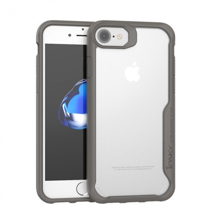 Husa de protectie pentru Apple iPhone 6/7/8 Ipaky Survival TPU Negru [4]