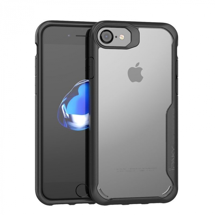 Husa de protectie pentru Apple iPhone 6/7/8 Ipaky Survival TPU Negru [2]