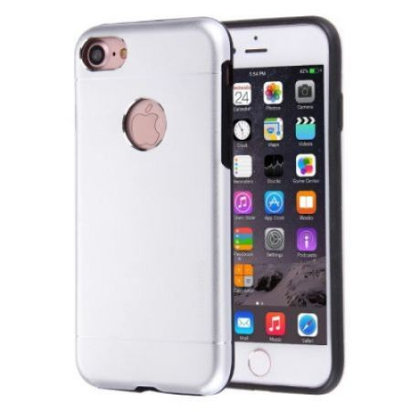 Husa de protectie pentru Apple iPhone 6 Plus/6S Plus Motomo V2 Argintiu [4]