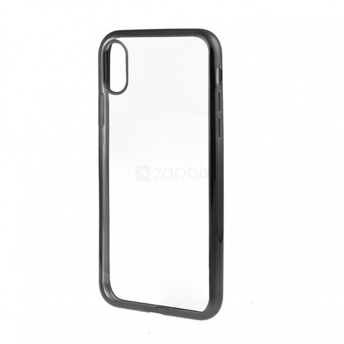 Husa de protectie pentru Apple iPhone X Tpu Electroplated Antisoc Negru [1]