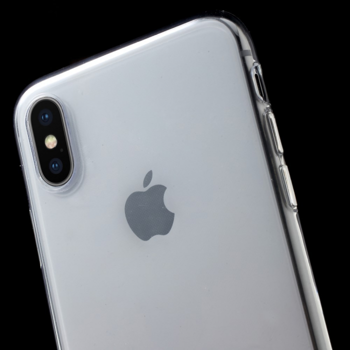 Husa de protectie pentru Apple iPhone X Tpu Transparent [4]