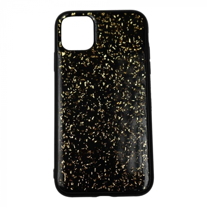 Husa de protectie pentru Apple iPhone XR Luxury Glitter Negru [3]