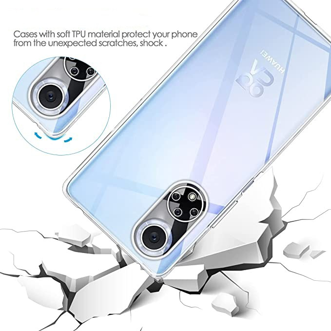 Husa de Protectie pentru Huawei NOVA 9 SE, Flippy, TPU, Silicon Premium Antisoc, Transparenta [5]