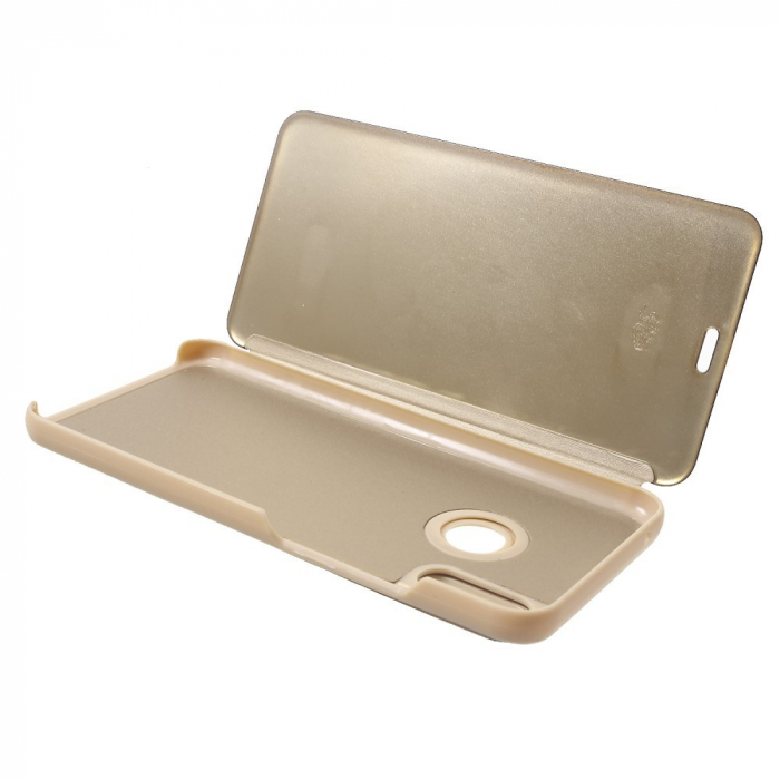 Husa de protectie pentru Huawei P Smart Flip Cover Oglinda Auriu [7]