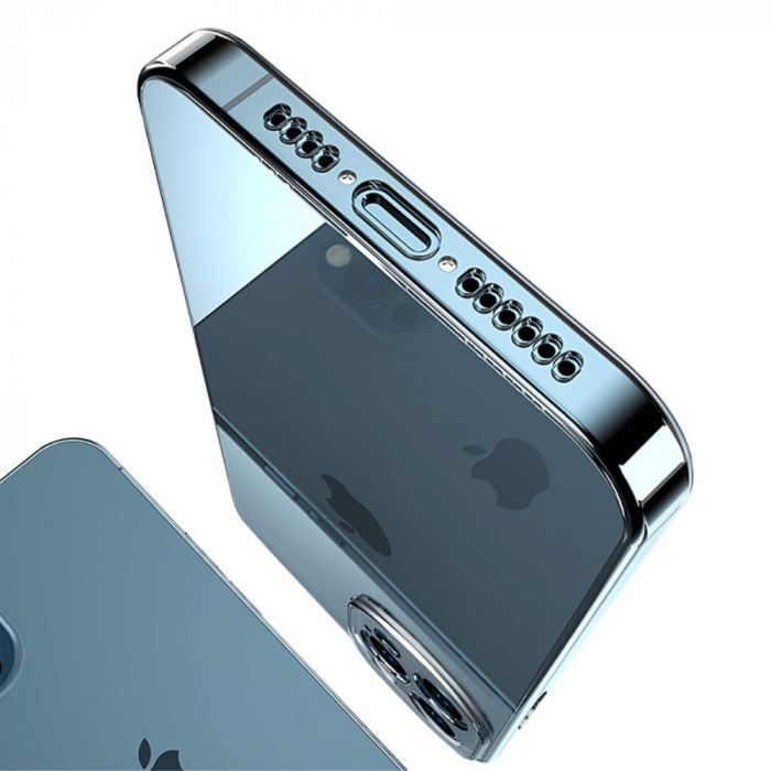 Husa de protectie pentru iPhone 14 Pro, Flippy, TPU Transparenta [2]