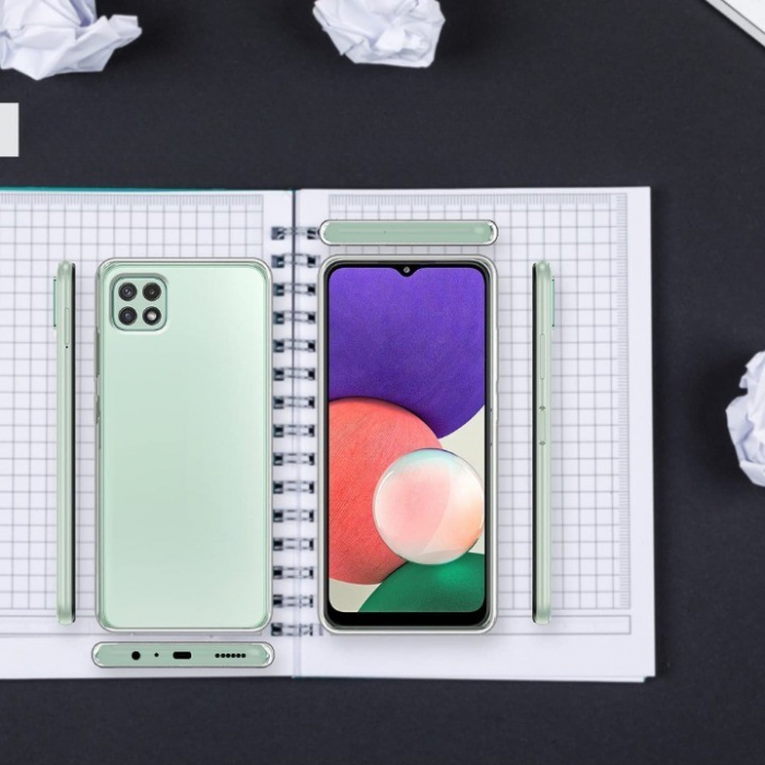 Husa de protectie pentru Samsung Galaxy A22 5G, Flippy, TPU Transparenta [6]